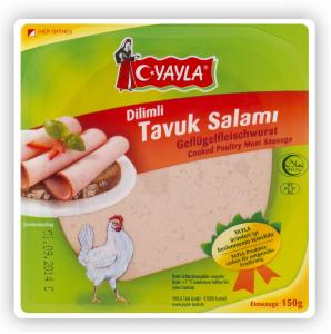 Yayla Cooked Poultry Meat Sausage Halal 150g